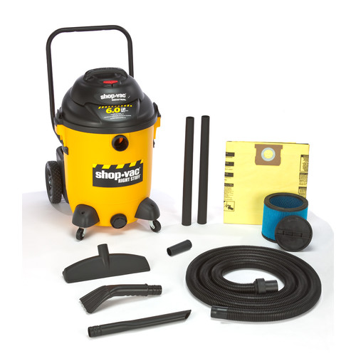 Wet / Dry Vacuums | Shop-Vac 9625910 14 Gallon 6.0 Peak HP Right Stuff Dolly Style Wet/Dry Vacuum image number 0