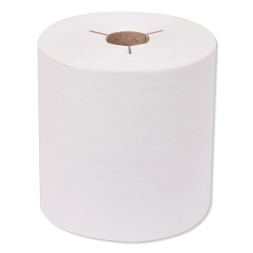 Cleaning & Janitorial Supplies | Tork 8030630 8 in. x 600 ft. Premium Notched Hand Towel Roll - White (6 Rolls/Carton) image number 0