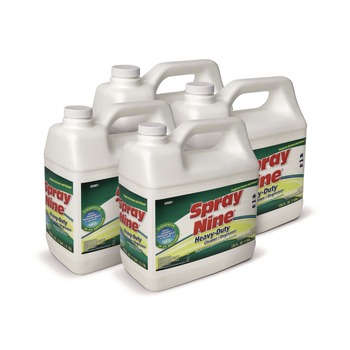 Spray Nine 1 gal. Bottle, Citrus Scent, Heavy Duty Cleaner/Degreaser/Disinfectant (4/Carton)