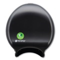 Cleaning & Janitorial Supplies | San Jamar R2000REBK 16.75 in. x 5.25 in. x 12.25 in. Ecological Green Tissue Dispenser - Black image number 0