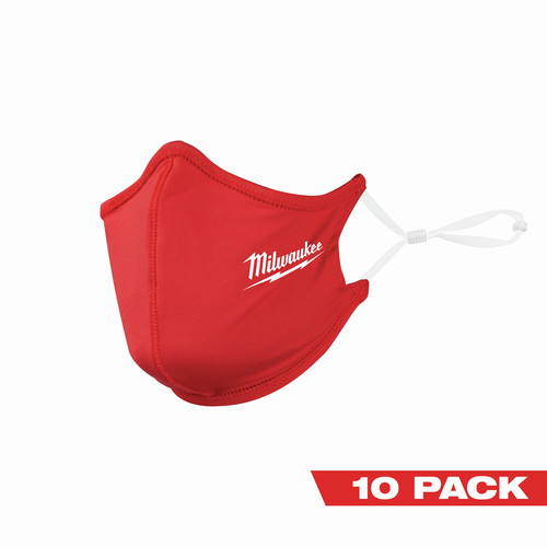 Masks | Milwaukee 48-73-4229 10-Piece 2-Layer Face Mask Set image number 0