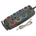  | Kensington K62691NA SmartSockets 3090 J Surge Protector with 8 AC Outlets and 8 ft. Cord - Dark Gray image number 1