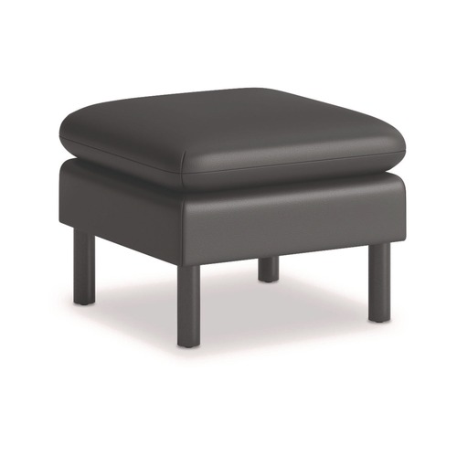 Ottomans | HON HVLVLOT.BLK01 23 in. x 23 in. x 17.5 in. Parkwyn Series Ottoman - Black image number 0
