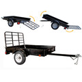 Utility Trailer | Detail K2 MMT4X6 4 ft. x 6 ft. Multi Purpose Utility Trailer Kits (Black powder-coated) image number 3