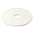Cleaning & Janitorial Supplies | 3M 4100 20 in. Super Polish Floor Pads - White (5-Piece/Carton) image number 1