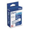 Bulk Savings Pricing 2 | Brother P-Touch TZE243G 0.7 in. x 26.2 ft. TZe Standard Adhesive Laminated Labeling Tape - Blue on White image number 1