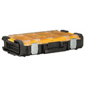 Storage Systems | Dewalt DWST08202 13-1/8 in. x 22 in. x 4-1/2 in. ToughSystem Organizer - Yellow/Clear image number 4