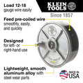 Wrenches | Klein Tools 27400 Lightweight Aluminum Tie Wire Reel with Rewind Knob image number 1