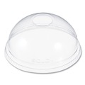 Cups and Lids | Dart DLR626 PET Dome Lids for 16 - 24 oz. Cold Cups - Ultra Clear (100/Pack) image number 0