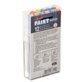 Permanent Markers | uni-ball 63721 Fine Bullet Tip Permanent Marker - Assorted Colors (12/Set) image number 8