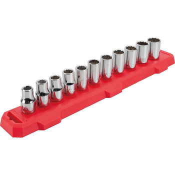 SOCKET SETS | Craftsman CMMT12047M 1/2 in. Drive Metric 12 Point Shallow Socket Set (11-Piece)