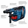 Rotary Hammers | Factory Reconditioned Bosch GBH18V-40CK27-RT 18V Hitman PROFACTOR Brushless Lithium-Ion 1-5/8 in. Cordless Connected-Ready SDS-Max Rotary Hammer Kit (12 Ah) image number 9