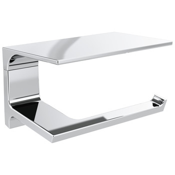 BATH ACCESSORIES | Delta 79956 Pivotal Tissue Holder with Shelf - Chrome