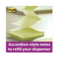 Office Jansan | Post-it Pop-up Notes R330-YW 3 in. x 3 in. Pop-up Refill - Canary Yellow (100 Sheets/Pad, 12 Pads/Pack) image number 6