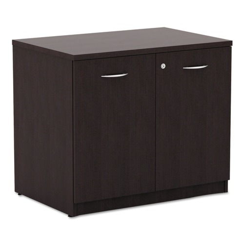  | Alera ALEVA613622ES Valencia Series 34.13w x 22.78d x 29.5h Storage Cabinet - Espresso image number 0