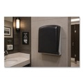 Paper Towel Holders | GEN DT34002ESD 11 in. x 4.5 in. x 14 in. Folded Towel Dispenser - Smoke (1/Carton) image number 2