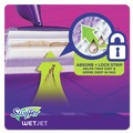 Cleaning & Janitorial Supplies | Swiffer 08443 WetJet 11.3 in. x 5.4 in. System Cloth Refills - White (24-Piece/Box, 4 Boxes/Carton) image number 4