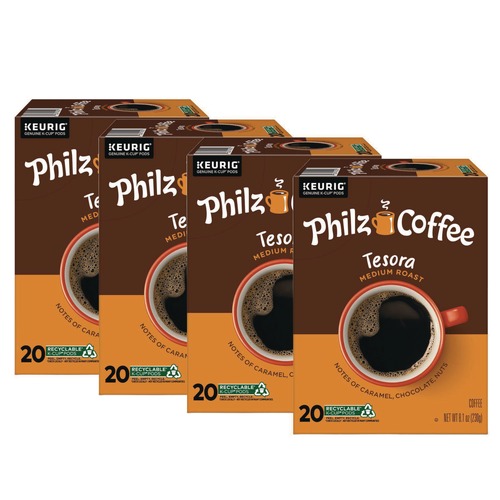 Food Service | Keurig 5000376959 Coffee K-Cups - Tesora (80/Carton) image number 0