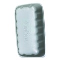 Food Service | GEN 10KWH 10.75 in. x 5.95 in. x 1.87 in. No. 10K Foam Meat Trays - White (250/Carton) image number 3