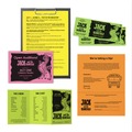 Office Jansan | Astrobrights 20270-01 8.5 in. x 11 in. 24 lbs. Bond Weight Neon Assortment Color Paper - Assorted Neon Colors (500/Ream) image number 4