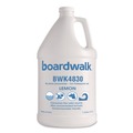 Cleaning & Janitorial Supplies | Boardwalk 105G-P-000I004M-22-21430 1 Gallon Odor Eliminator Enzyme Plus Concentrate - Lemon (4/Carton) image number 0