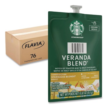 FLAVIA 48102 Starbucks Coffee Freshpack - Veranda Blend (76/Carton)