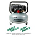 Portable Air Compressors | Metabo HPT EC914SM THE TANK 1.3 HP 6 Gallon Portable Pancake Air Compressor image number 10