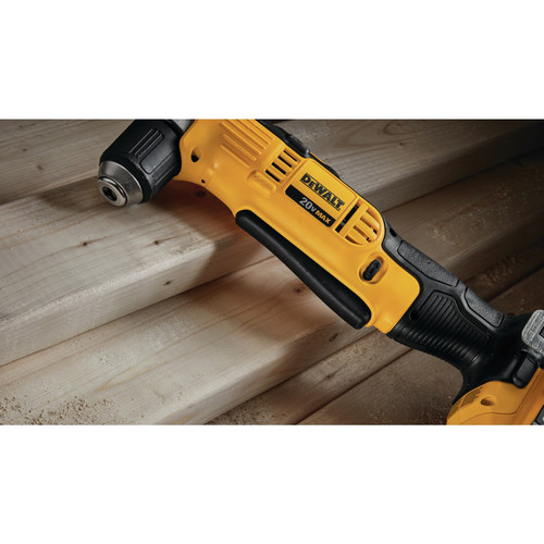 DEWALT 20-volt Max 3/8-in Keyless Right Angle Cordless Drill in