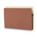 Office Jansan | Smead 74214 1-3/4 in. Expansion Drop Front Pocket - Legal, Manila/Redrope (25/Box) image number 1