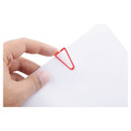 Paper Clips, Binder Clips, & Fasteners | Baumgartens BAULP0600 Plastiklips Smooth Paper Clips - Assorted Colors/Large (200/Box) image number 3