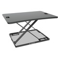  | Alera AE1SPLR AdaptivErgo 31.33 in. x 21.63 in. x 1.5 in. - 16 in. Ultra-Slim Sit-Stand Desk - Black image number 0