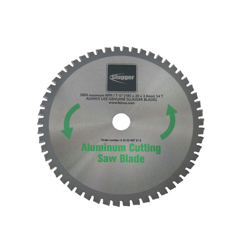 Circular Saw Accessories | Fein 63502007210 Slugger 7-1/4 in. Aluminum Metal Cutting Saw Blade image number 0