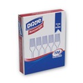  | Dixie FH207 Heavyweight Plastic Cutlery Forks - White (100/Box) image number 0