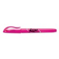 Highlighters | Sharpie 27009 Chisel Tip Pocket Style Highlighters - Fluorescent Pink Ink, Pink Barrel (1-Dozen) image number 3