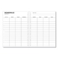 Calendars & Planners | Universal 71001 11 in. x 8 in. 14-Month (Dec 2025-Jan 2027) Monthly Planner - Black Cover image number 4