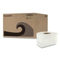 Toilet Paper | Boardwalk SOD410320 3.2 in. x 525 ft. 2 Ply Septic Safe Jumbo Roll Bathroom Tissue - White (12/Carton) image number 0