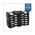 Labor Day Sale! Save $30 off $199! | Dixie DUSSF5 SmartStock Tri-Tower Mediumweight Polystyrene Dispensing Fork - Black (960/Carton) image number 2