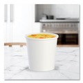 Last Chance for these Amazing Deals | SOLO H4165-2050 16 oz. Flexstyle Double Poly Paper Containers - White (500/Carton) image number 6