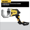 Grinding Sanding Polishing Accessories | Dewalt DWAPVCIR IMPACT CONNECT PVC/PEX Pipe Cutter Attachment image number 7