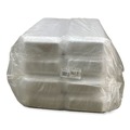 Food Trays, Containers, and Lids | GEN 15WH 8.38 in. x 3.94 in. x 1.1 in. #1.5 Meat Trays - White (1000/Carton) image number 3