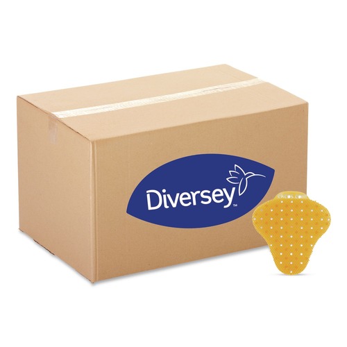 Odor Control | Diversey Care EKS-13C-12 ekcoscreen Urinal Screens - Citrus Scent, Orange (12/Carton) image number 0