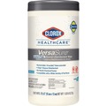 Cleaning & Janitorial Supplies | Clorox Healthcare 31758 VersaSure 6 in. x 5 in. 1-Ply Cleaner Disinfectant Wipes - Fragranced White image number 0