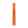 Mothers Day Sale! Save an Extra 10% off your order | Universal UNV08863 Fluorescent Ink Chisel Tip Desk Highlighters - Orange (1 Dozen) image number 0