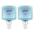 Bulk Savings Pricing 2 | PURELL 6472-02 HEALTHY SOAP 1,200 mL Gentle and Free Foam Refill for ES6 Dispensers - Fragrance-Free (2/Carton) image number 0