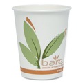 Cups and Lids | SOLO 370RC-J8484 Bare Eco-Forward 10 oz. Recycled Content Paper Hot Cups - Green/White/Beige (1000/Carton) image number 0