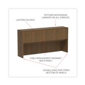  | Alera VA287215WA Valencia Series 70.63 in. x 15 in. x 35.38 in. 3-Compartment Hutch - Modern Walnut image number 6