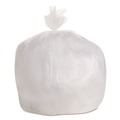 Trash Bags | Boardwalk Z6036MN GR1 30 Gallon 10 mic 30 in. x 36 in. Perforated Roll High Density Can Liners - Natural (25 Bags/Roll, 20 Rolls/Carton) image number 1