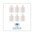 Mothers Day Sale! Save an Extra 10% off your order | Boardwalk BWK410321 7.6 in. x 8.9 in. 2 Ply Center-Pull Roll Towels - White (6/Carton) image number 1