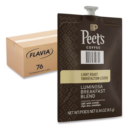 Coffee | FLAVIA 48037 Peet's Coffee Colombia Luminosa - Breakfast Blend (76/Carton) image number 0