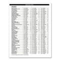 Office & Office Supplies | House of Doolittle 281-02 11 in. x 8.5 in. 12-Month (Jan-Dec 2026) Eight-Person Group Practice Daily Appointment Book - Black Cover (1-Set) image number 3